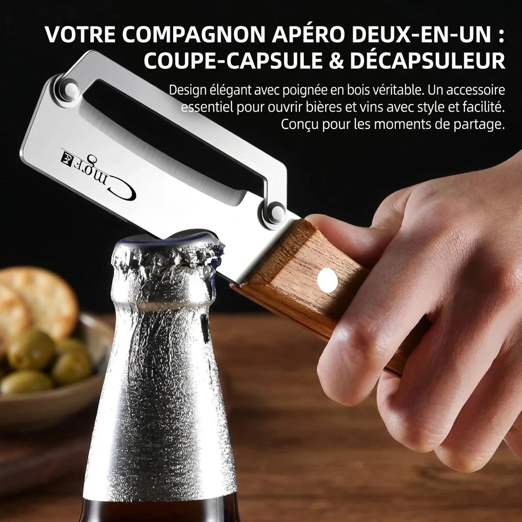 Pack Duo Inox - Éplucheur & Trancheur Multifonction